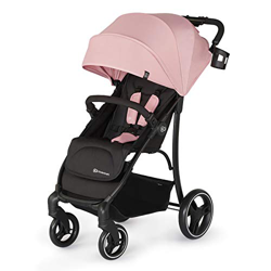 Kinderkraft Passeggino Leggero TRIG, Pieghevole, Posizione Distesa, Sospensione 4 Ruote, Bambini, Rosa características