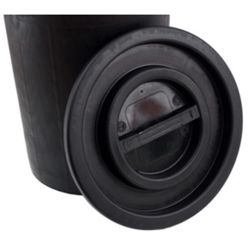 Coperchio Nero Bidone Pattumiera 'Garden' Lt. 75 1 Pz en oferta