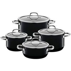 Passion Pentola Set Da 4 Pezzi Black precio