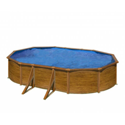 Piscina fuori terra Galapagos ovale 610 x 375 cm > kit piscina base características