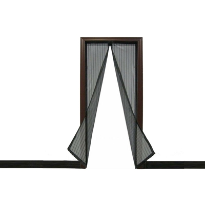 909 OUTDOOR Zanzariera Magnetica 100 x 210, Zanzariera Finestra e Porta Finestra, Zanzariera Nera Chiusura Automatica, Tenda Zanzariera Resistente