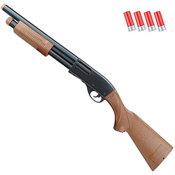 Bakaji Fucile a Pompa Pistola da Caccia Giocattolo Bambini Curato in Ogni Dettaglio con Effetti Sonori Espulsione automatica Munizione Manicotto di Ri en oferta