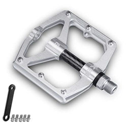 ROCKBROS Pedali in Alluminio per Bici MTB Universali 9/16” Sigillati CNC Taglio Anodizzazione Superficie Super-Larga Ultra-Leggero Antiscivolo en oferta