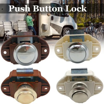 Mohoo - Camper Car Push Chiusura a scatto in plastica in lega di zinco Camper Caravan Boat Cassetto del motore Cassetto dell'armadio domestico