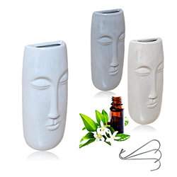 Set di 3 deodoranti per termosifoni sospesi, umidificatori per radiatore in ceramica Evaporatore acqua in ceramica per il riscaldamento 1 x regalo di  precio