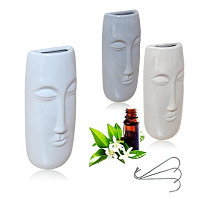 Set di 3 deodoranti per termosifoni sospesi, umidificatori per radiatore in ceramica Evaporatore acqua in ceramica per il riscaldamento 1 x regalo di 