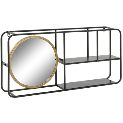 Scaffale Metallo (74.5 x 12 x 35 cm) - Dkd Home Decor