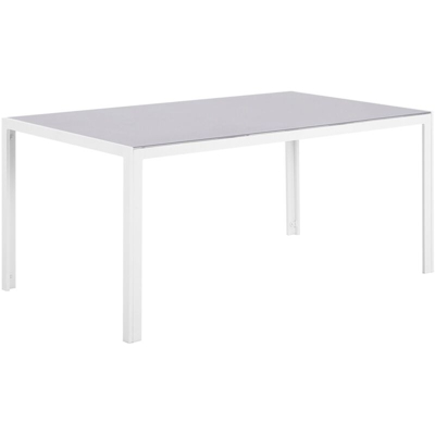 Tavolo da giardino in alluminio 160 x 90 cm CATANIA