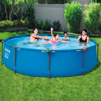 Bestway Piscina con Telaio Steel Pro Max 305x76 cm - Blu