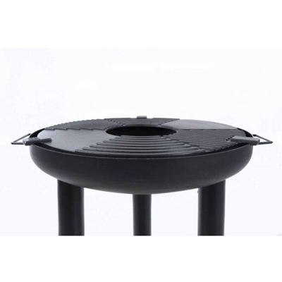 BBGRILL Griglia per Barbecue Nero in Acciaio - Nero