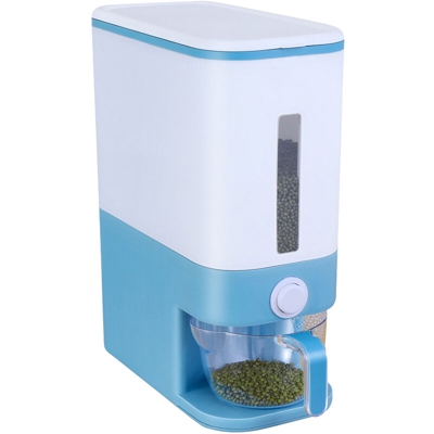 Contenitore per riso Farina Fagioli Chicchi di mais Contenitore per stoccaggio Dispenser per alimenti secchi Anti-insetto Contenitore per cereali a