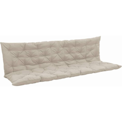 vidaXL Cuscino per Dondolo Crema 180 cm in Tessuto - crema precio