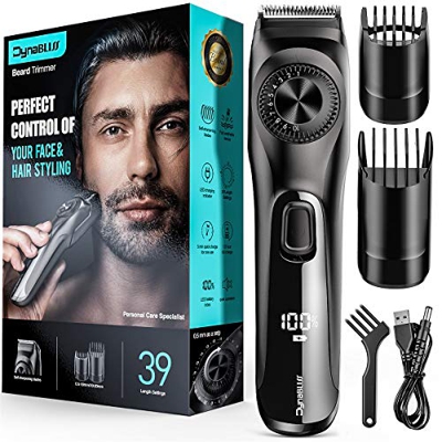 Regolabarba Uomo Regolabile DynaBliss Tagliacapelli Rasoio barba e Capelli Elettrico Uomo Vincitore di Contest trimmer da barba per uomo rasoio precis