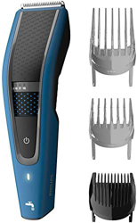 Philips Serie 5000 HC5612/15 - Tagliacapelli con lame in acciaio inox, 28 regolazioni di lunghezza, 75 min di uso senza fili, 3 pettini guida precio