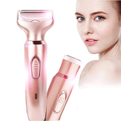 [2in1] Epilatore Indolore Elettrico Lady Flawless, Labbro, Braccio, Ascella, Gamba, Epilatore Impermeabile, Portatile da Viaggio, Rasoio da Donna (Ros características