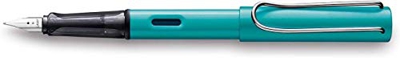 LAMY AL-star 023 - Penna stilografica in alluminio di colore tormalina con impugnatura trasparente e molla in acciaio - Spessore molla LH