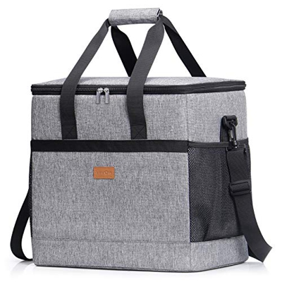 Lifewit 40 Litri Borsa Termica Porta Pranzo Borsa Frigo Isoterma per Alimenti Mantenere Caldo o Freddo per PIC-nic/All'aperto/Barbecue/Campeggio/Event