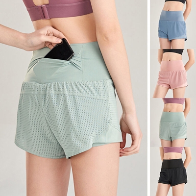 Women Sport Shorts Summer Hip Yoga Fitness Sportswear High Waist Quickly-dry Hot Workout Running Shorts,Tipo S - Tipo S