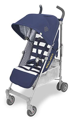 Maclaren Passeggino Quest - Super accessoriato, leggero, compatto, Newborn Safety System, compatibile con la Culla portatile Maclaren, cappottina este