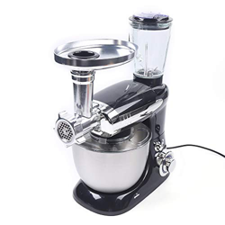 Robot da cucina, 3 in 1, impastatore, 4 l, 1 kW, tritacarne multifunzione (nero) precio