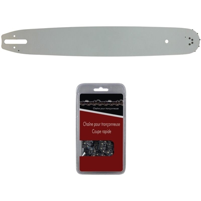 Barra guida 40 cm (16 pollici) + catena 60 maglie - Compatibile con motoseghe STIHL MS 291, 311 e 391
