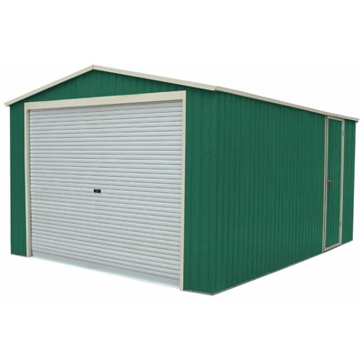 Garage in Metallo Gardiun Essex 19,5 m² Esterni 576x338x243 cm Verde