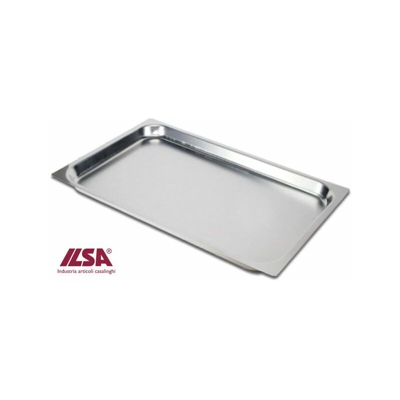 TEGLIA GN 1/1 CM.53X32,5X4h ACCIAIO INOX 18/10