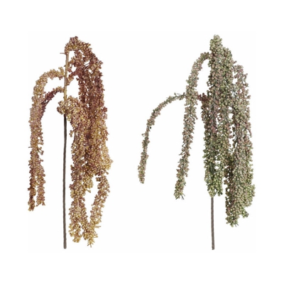 Corpetti DKD Home Decor Verde Rosa EVA (etilvinilacetato) (2 pcs) (30 x 15 x 128 cm)