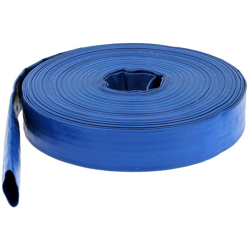 Tubo di mandata piatto Ø 51 mm (2'') blu - Lunghezza 25 metri precio