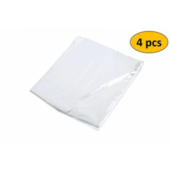 4 pz telo copriabiti custodie trasparenti multiuso salva proteggi abiti 65x100 precio