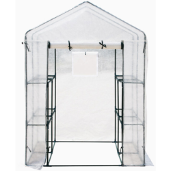 186x120x190cm Serra da giardino portatile con copertura per ripiano Piante in materiale PVC Casa per fiori Casa per tende da esterno Impermeabile precio