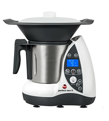 Eldom Perfect Mix MFC2000- Robot da cucina: leggero, 12 velocità, slowcooking, turbo, impasta, frigge, macina, cucina, trita, e miscela, capacità 2 li características