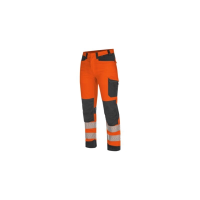 Pantalone HIVIS FLUO arancione fluo Taglia 46 - arancione fluo/antracite - Würth Modyf