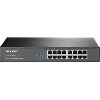 TL-SF1016DS switch di rete Fast Ethernet (10/100) Nero, Interruttore precio