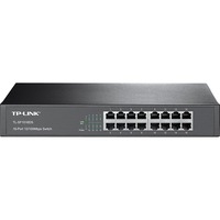 TL-SF1016DS switch di rete Fast Ethernet (10/100) Nero, Interruttore