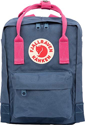 Fjällräven Kånken Mini, Zaino Unisex-Adulto, Royal Blu-Flamingo Rosa, Regular