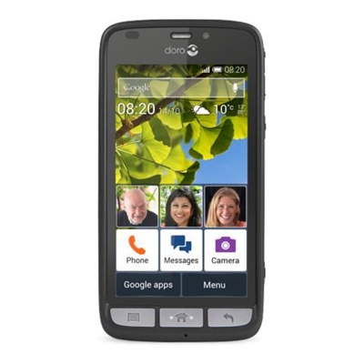 Liberto 820 Mini Grigio Display 4'' Dual Core Storage 4Gb +MicroSD Bluetooth Wifi Fotocamera 5Mpx Android 4.4 - Europa