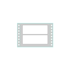 TAB1-1003 etichetta autoadesiva Bianco Rettangolo Permanente 4000 pezzo(i) - Tico en oferta