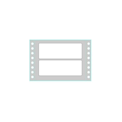 TAB1-1003 etichetta autoadesiva Bianco Rettangolo Permanente 4000 pezzo(i) - Tico