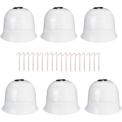 6PCS Semi di piante Grow Hood Seedling Starter Garden Seedling Cover 26 * 21CM características