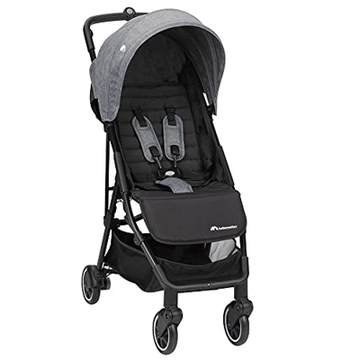 Bébé Confort Teeny 3D Passeggino Leggero e Compatto, 6 kg, Pieghevole e Reclinabile, Posizione Nanna per Neonati, portata 22 kg, Nero(Black Chic)