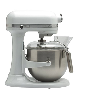 KitchenAid 5KSM7591X robot da cucina 6,9 L Acciaio inossidabile, Bianco 500 W