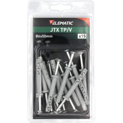 Elematic Blister Tasselli Jtx Tp/V 6X50 (Pz.15) (1 Cf) precio