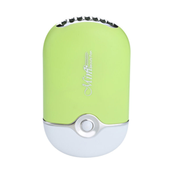 Mini ventola USB integrata al litio Batteria ricaricabile da viaggio Ventola purificatore daria Umidificatore, verde características