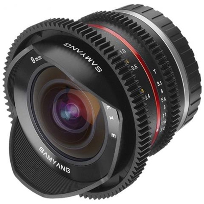 Obiettivo 8mm T3,1 Umc Fish-eye X Canon Eos M Vdslr Video