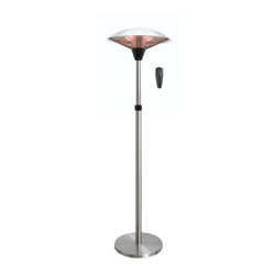 Stufa a fungo ip44 a infrarossi 2100w color alluminio precio