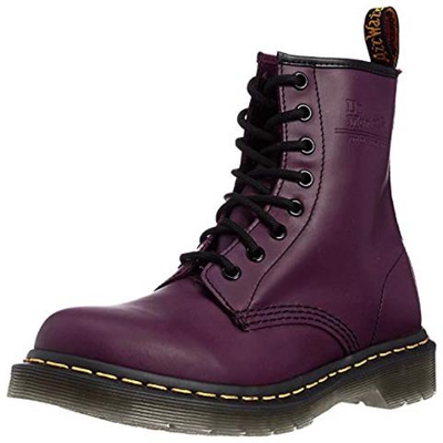 Dr. Martens 1460 Smooth, Stivaletti Unisex Adulto, Viola, 39