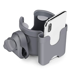 Portabicchieri per Passeggino,Guiseapue Portabicchieri Universale per Passeggino Portabicchieri Universale Regolabile portabottiglie Bici per passeggi en oferta