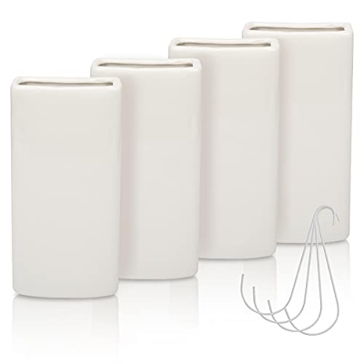 EINFEBEN Umidificatore in ceramica per termosifone, 4 pezzi per tutti i tipi di riscaldamento