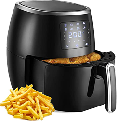 Frifer 5.5L Friggitrice Ad Aria Friggitrice Senza Olio 1700w Con 11 Programmi, Anti-surriscaldamento, Display Digitale, Fornetto Elettrico Con Ricette características
